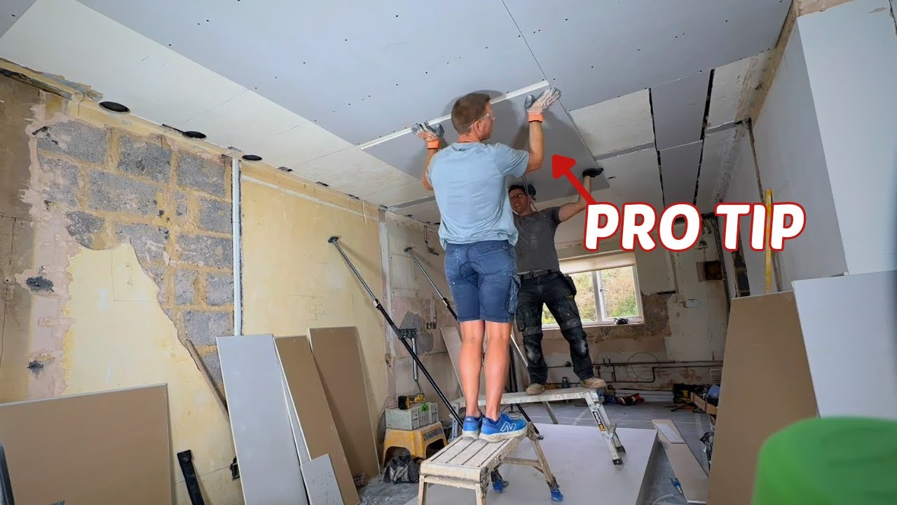 How to Overboard a Ceiling with Plasterboard- Step-by-Step Guide for a Perfect Finish