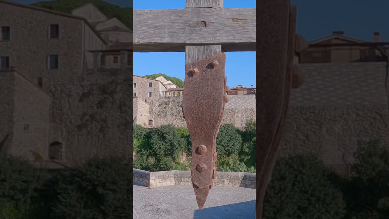 🌴☀️Hiszpania: Besalu (Katalonia). Wakacje Hiszpania. Co zobaczyć. Hiszpania 360 #shorts