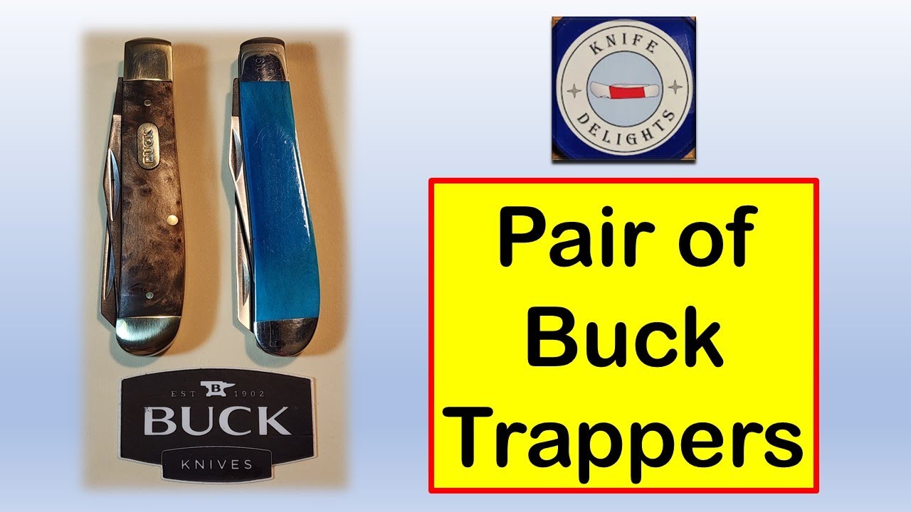 A Pair of Buck Trappers:  Old vs New @twofortuesday
