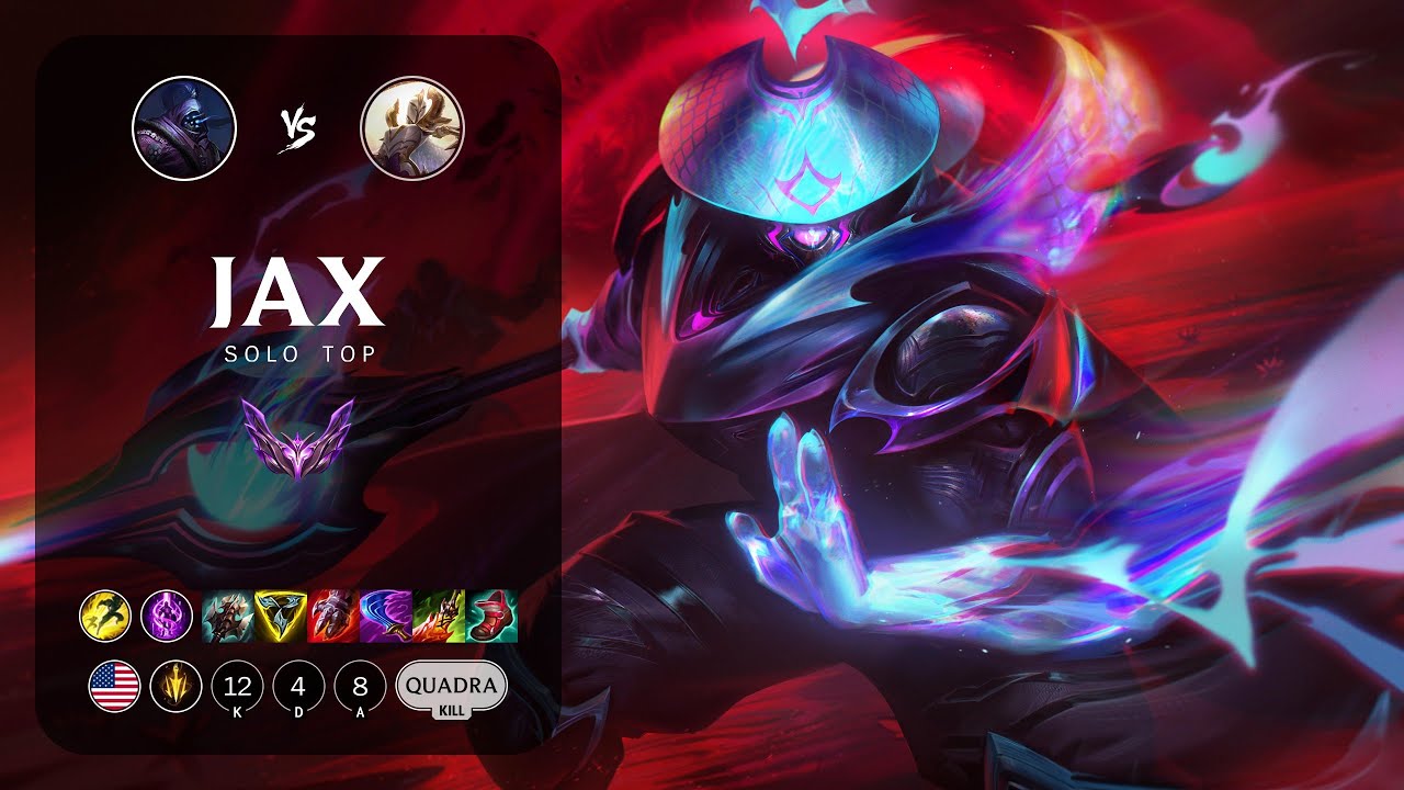 Jax Top vs Kayle - NA Master Patch 14.1