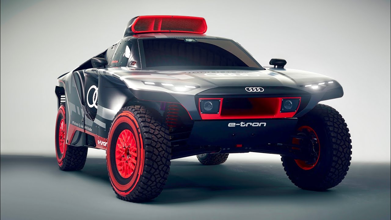 Новый Audi RS Q e-tron DAKAR RALLY (2022) - ПЕРВЫЙ ВЗГЛЯД и вождение