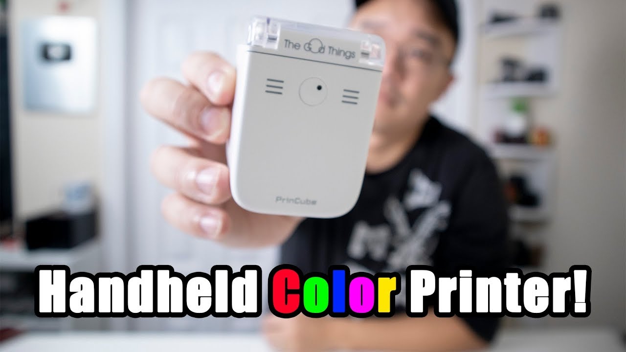 Princube handheld color printer review