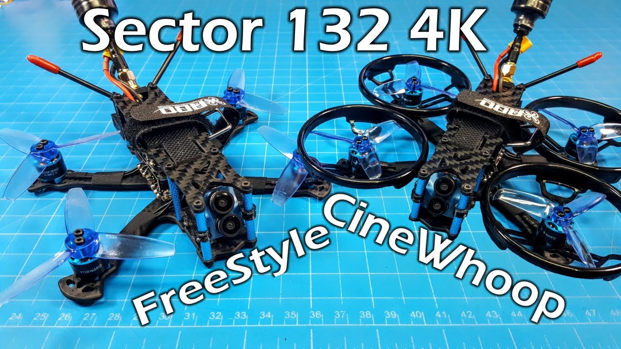 HGLRC Sector 132 4K // Two Way Quad
