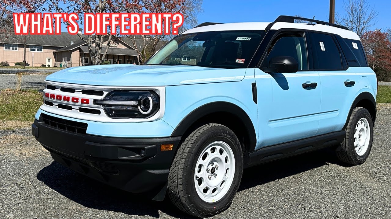 2023 Ford Bronco Sport Heritage - REVIEW and POV DRIVE - What Does The Heritage Give You?