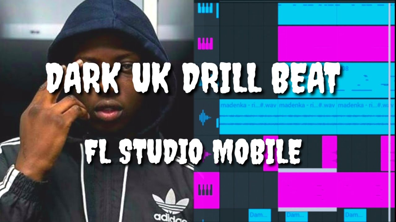 How to make a Dark UK Drill Beat on Fl Studio Mobile | DaviDrill