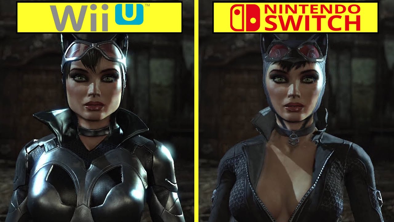 Batman Arkham City Nintendo Switch vs Wii U Graphics Comparison (Batman Arkham Trilogy)