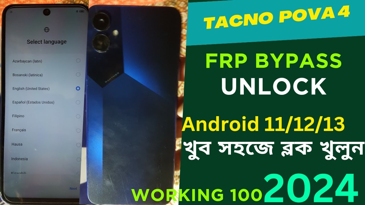 Tacno Pova4 Frp Bypass Tecno Prova 4 Frp Bypass unlock Tool Tecno Prova 4 Frp Bypass