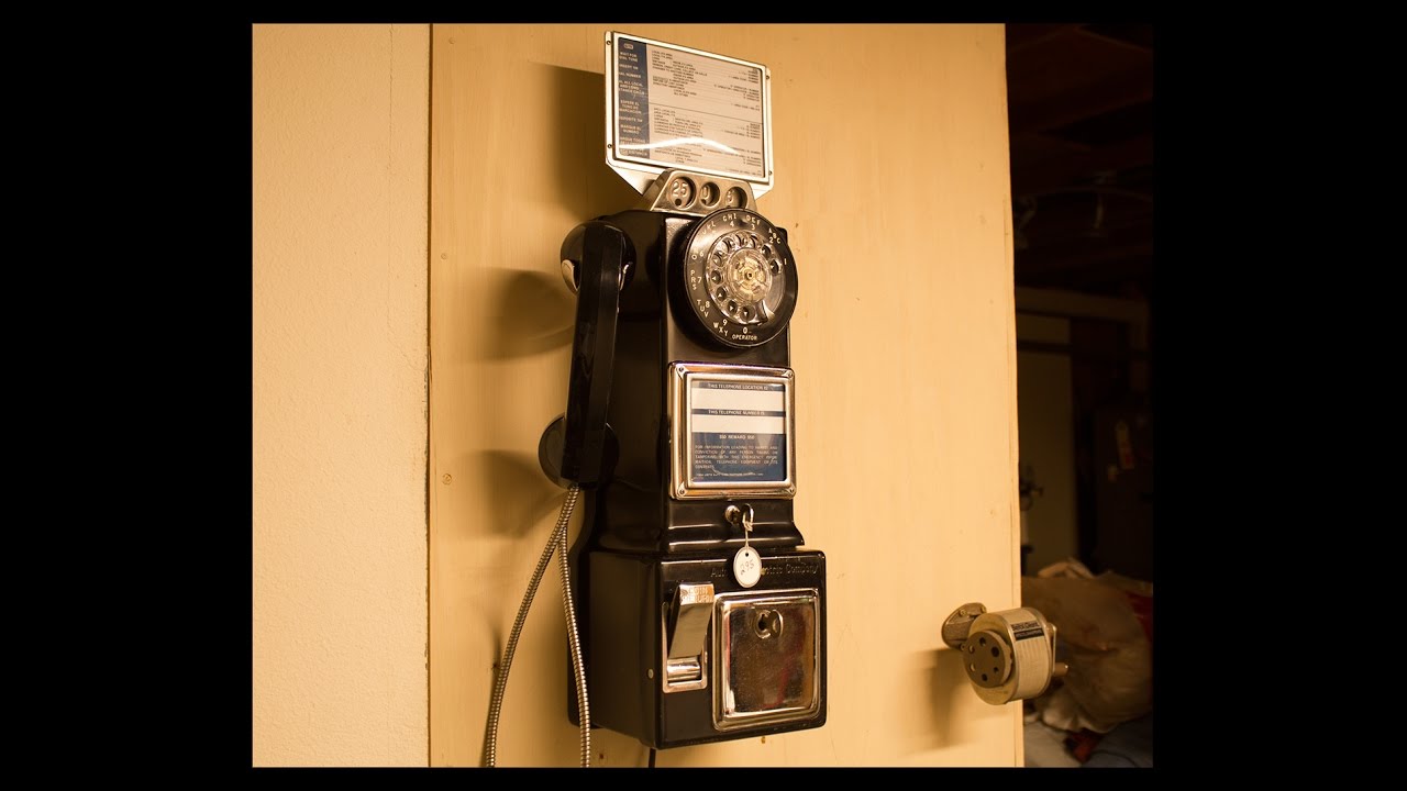 Automatic Electric Three Slot Coin Telephone