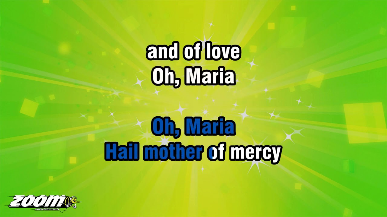 Sister Act - Hail Holy Queen - Karaoke Version from Zoom Karaoke