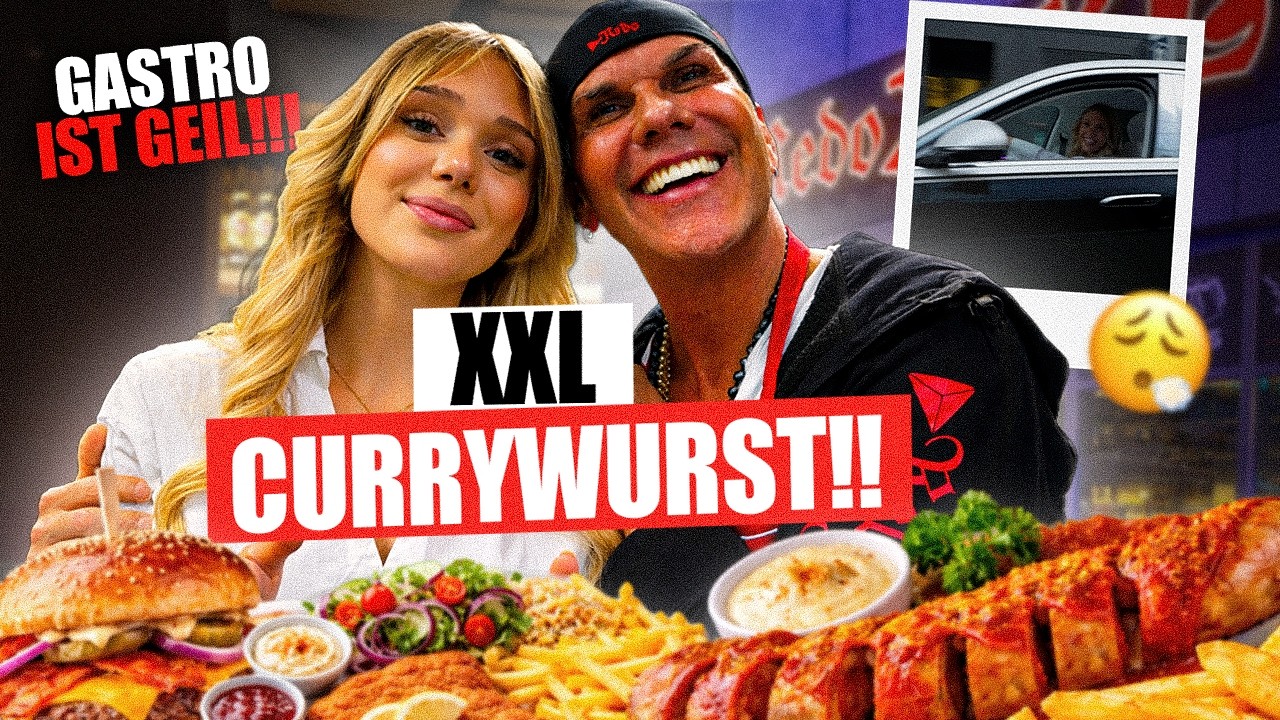 29&euro; f&uuml;r eine XXL-Currywurst?! - Redo zeigt mir sein Restaurant😍