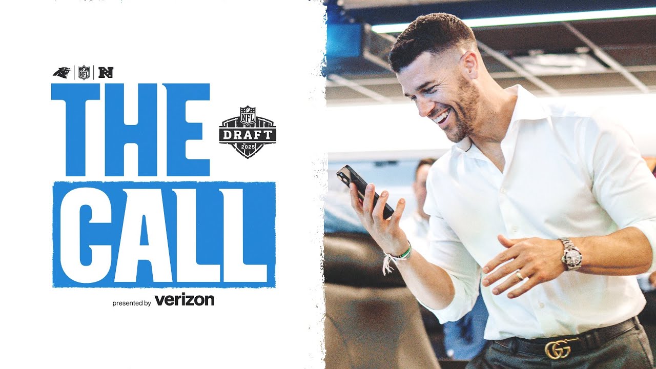 Lathan Ransom's Draft Call | 2025 NFL Draft | Carolina Panthers