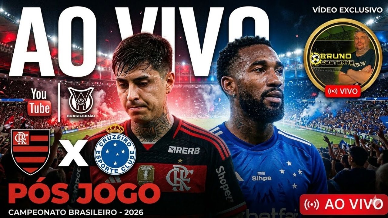 🚨 AO VIVO! SUPER PÓS-JOGO de FLAMENGO X CRUZEIRO | DEBATE QUENTE do BRASILEIRÃO!
