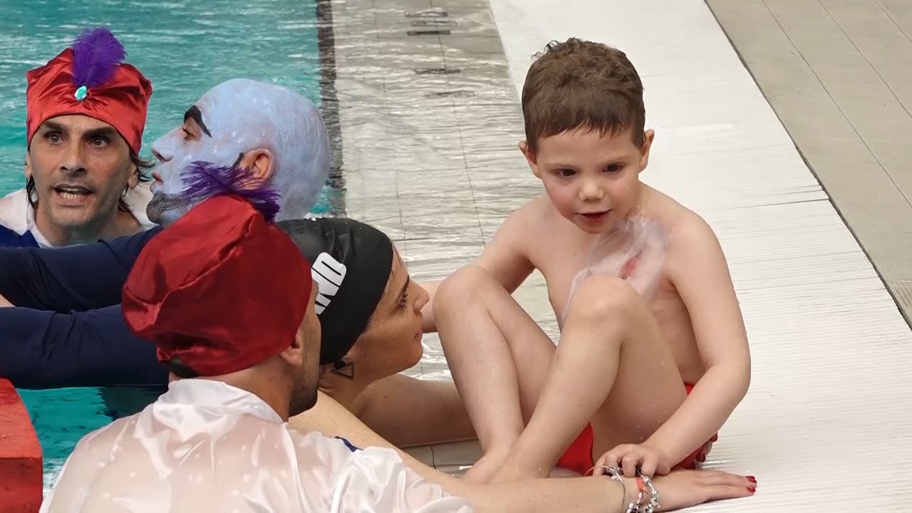 “Nuotare in una piscina grande…grande!