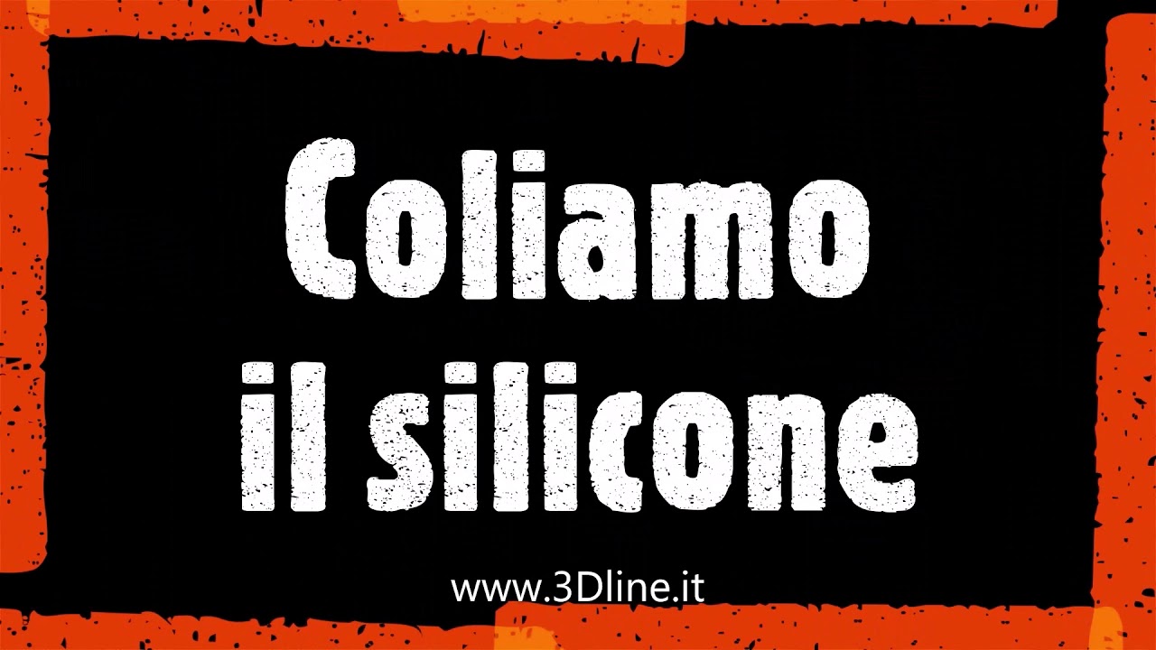 Stampo per silicone parte 2: stampa 3d e colata in gomma siliconica