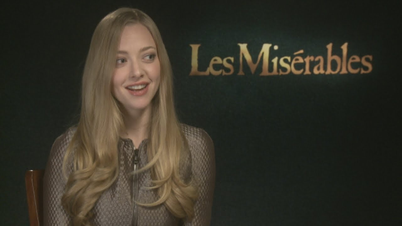 Les Miserables: Amanda Seyfried talks Eddie Redmayne, singing and rapping