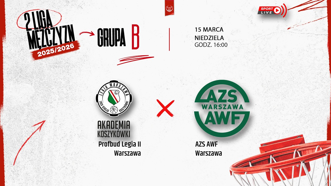 Profbud Legia II Warszawa - AZS AWF Warszawa (2 LM)