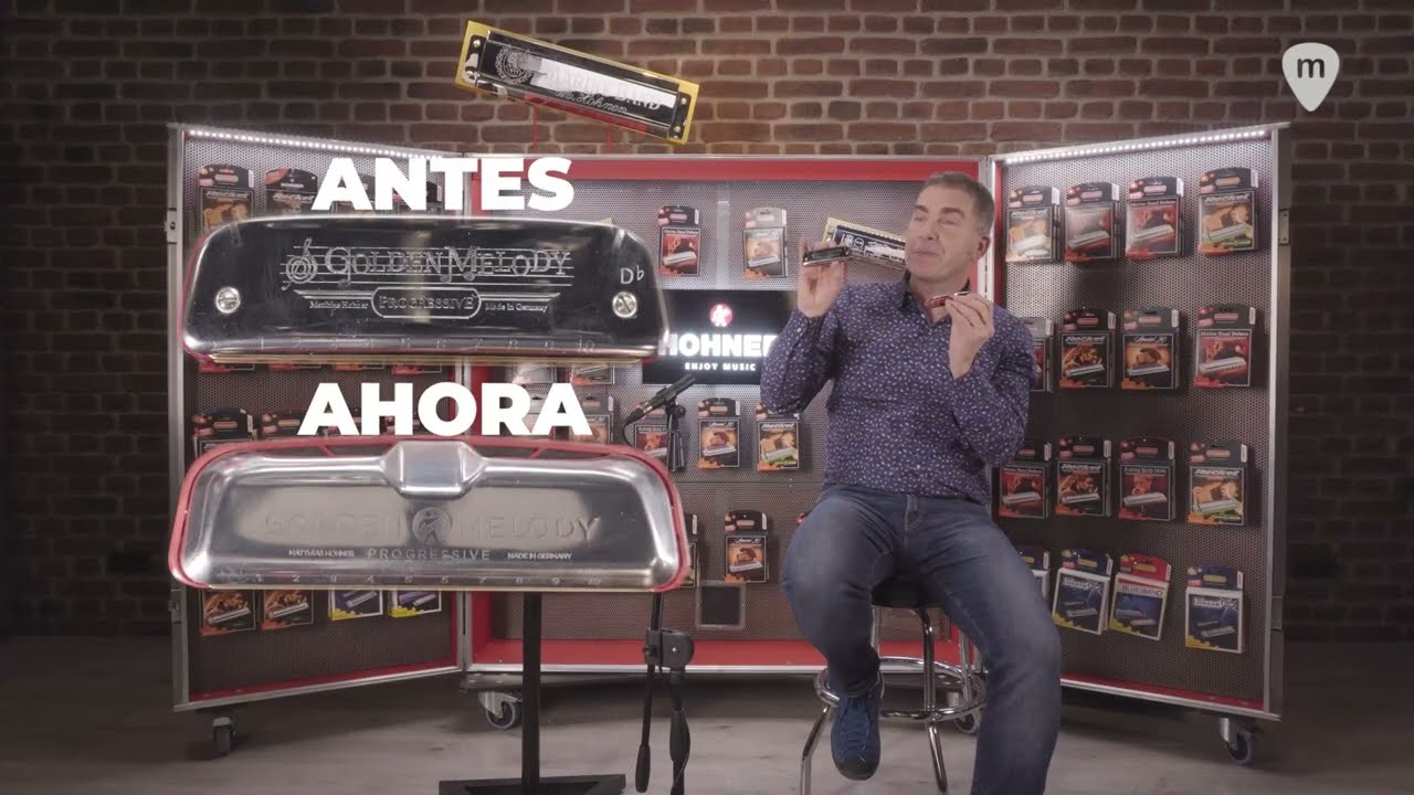 𝗛𝗢𝗛𝗡𝗘𝗥 - Armónica Golden Melody Progressive - Demo con Joan Pau Cumellas 🎶