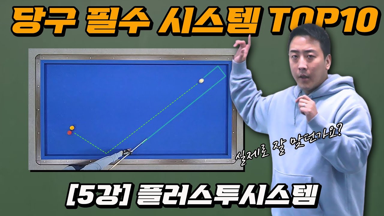 [2023ver.  필수 당구 시스템 TOP10] 5강. 플러스투 시스템(Plus two System)