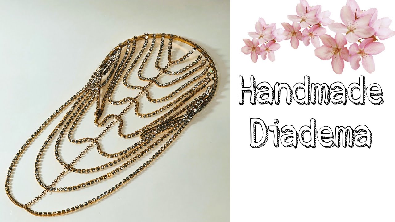 How to make crown for hijab♡♡красивая диадема для хиджаб