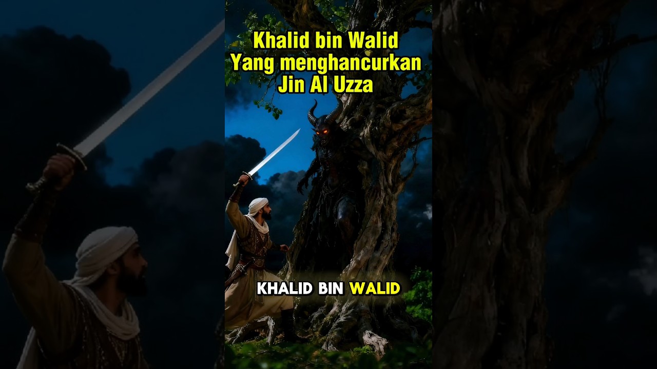 Khalid bin Walid Hancurkan Jin Al Uzza penjaga Berhala terbesar 