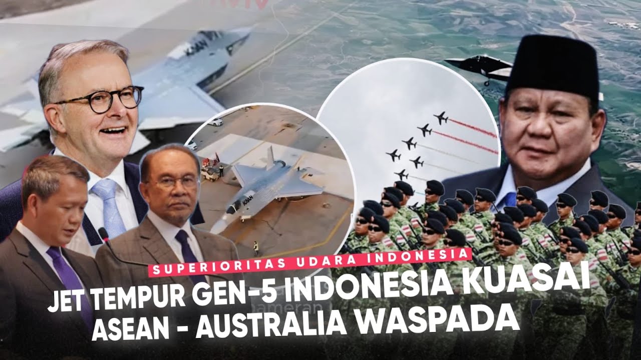 Siluman Udara Baru Indonesia!! 48 FIGHTER JET GEN-5 KAAN yg buat TNI AU Kuasai Kawasan ASEAN?!