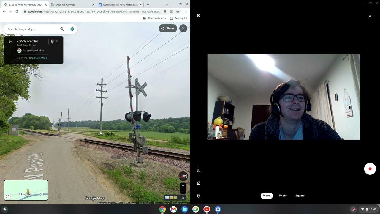 West Pond Rd Railroad Crossing Tour #railroad #railroadcrossing #tour