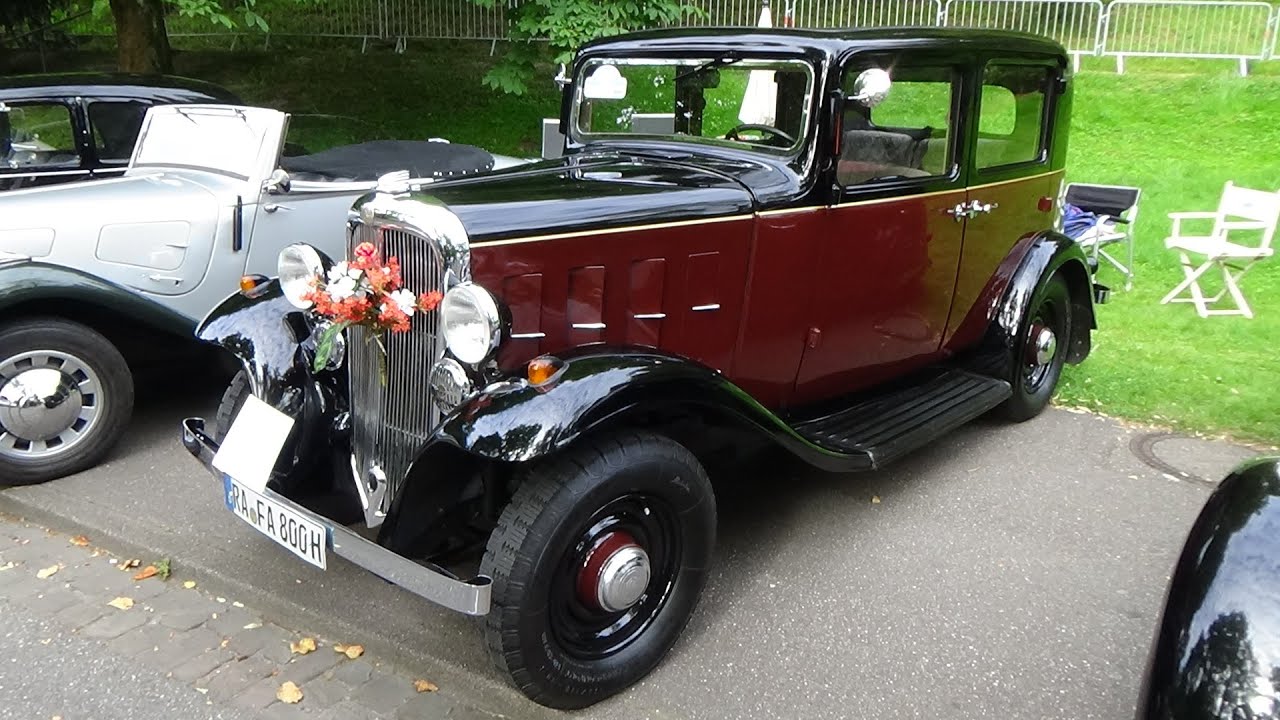 1933 Citroen Type 8 Rosalie - Exterior and Interior - Oldtimer-Meeting Baden Baden 2016