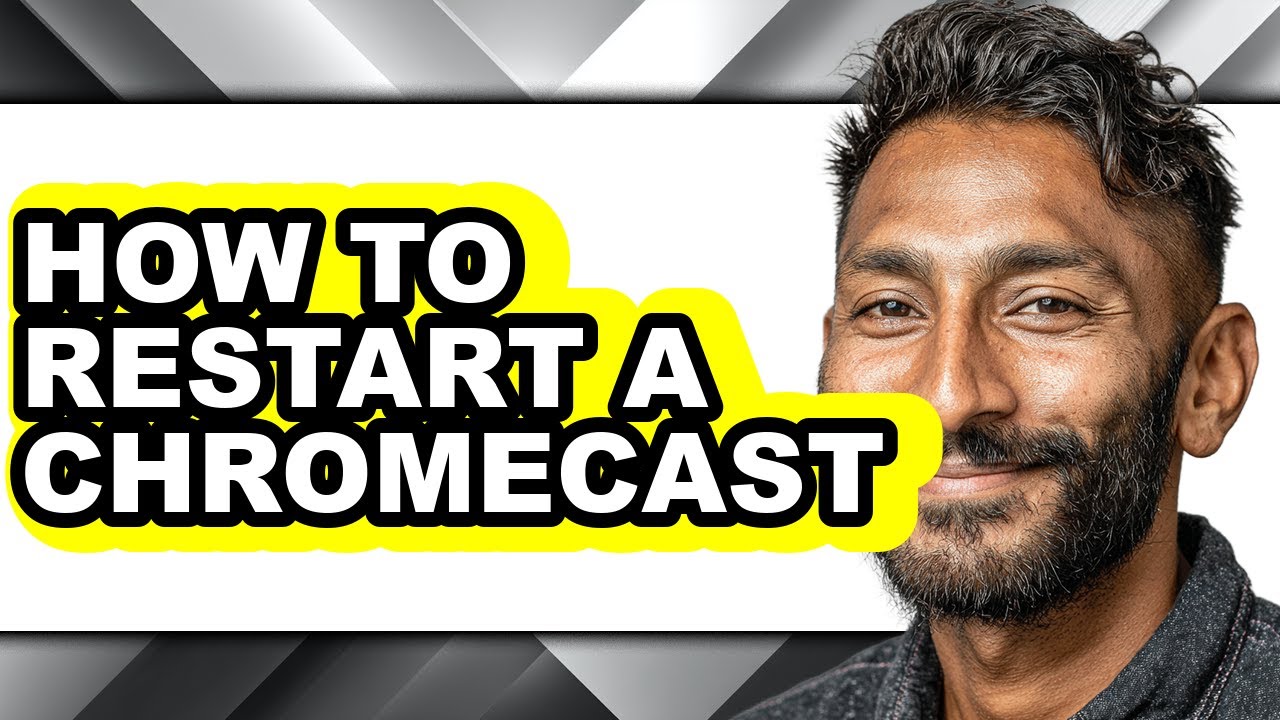 How to Restart a Chromecast (only Way)