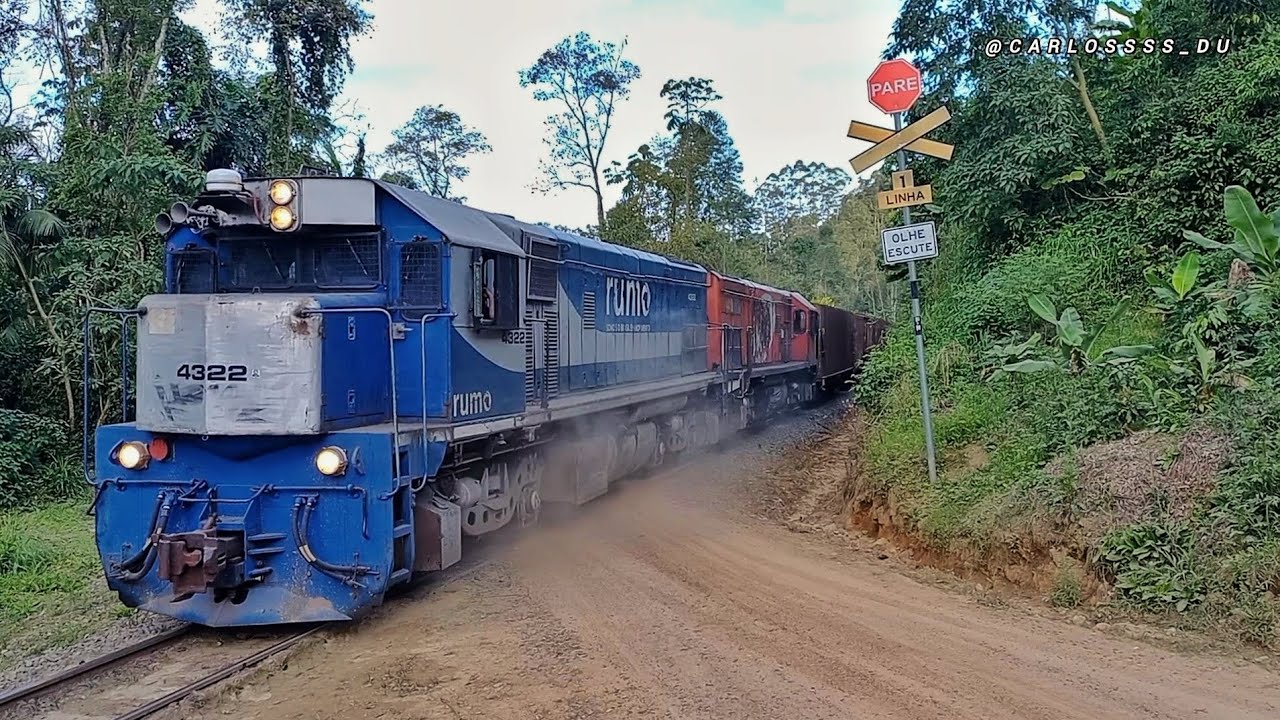 Trens na Serra do Mar com 