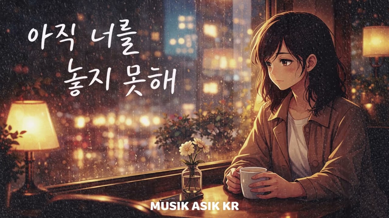 아직 너를 놓지 못해 – Korean Chill City Pop | Rainy Cafe Jazz Mood | MUSIK ASIK KR
