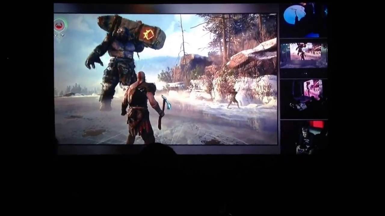 God of war ps4 Sony press conference crowd reaction 2016