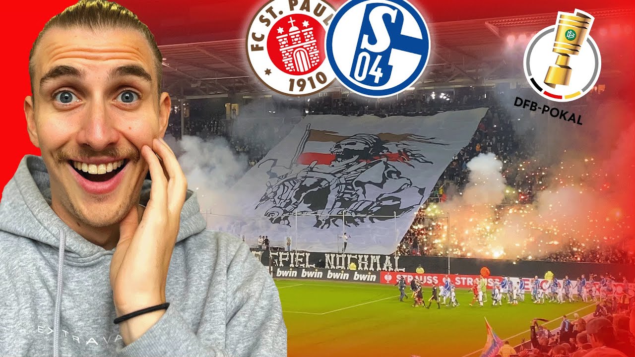 POKAL COMEBACK in VERLÄNGERUNG 🤯🔥 | St. Pauli - Schalke Stadionvlog 🚀