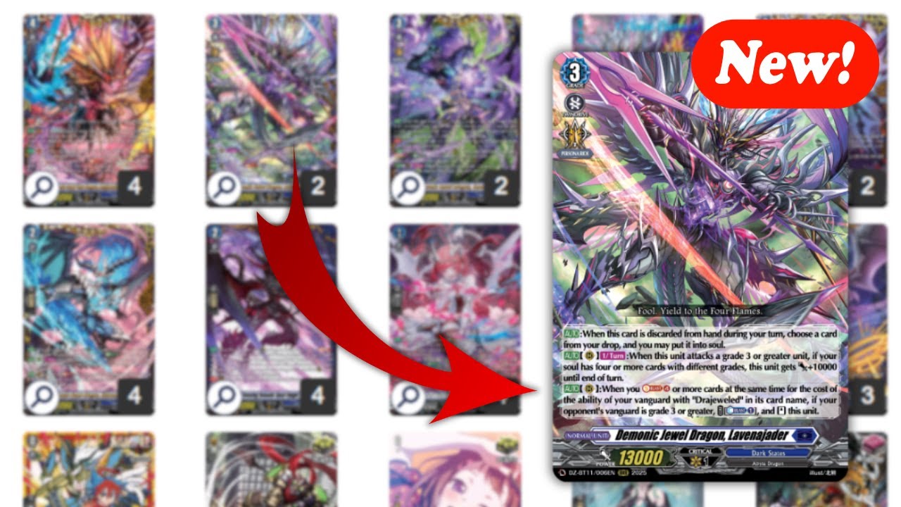 Drajeweled Deck Guide Cardfight!! Vanguard | VGE-DZ-BT11 Symphony of Might & Bloom