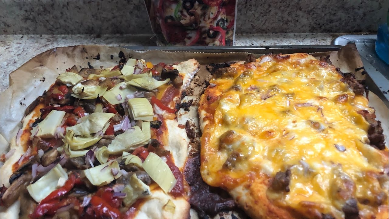 Homemade Pizza from $.52 Walmart Pizza Crust