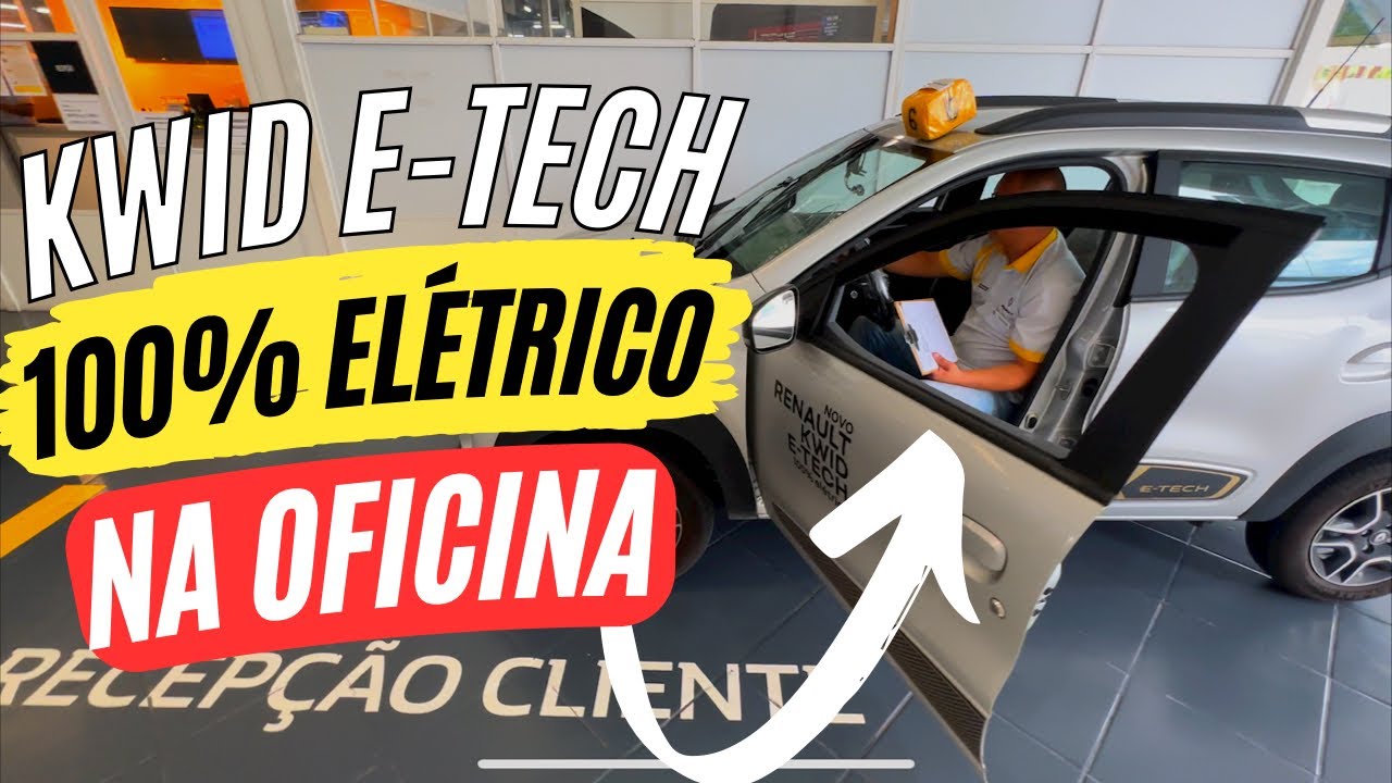 🔥 COMO FOI A REVIS&Atilde;O DO KWID E-TECH 100% EL&Eacute;TRICO 😱