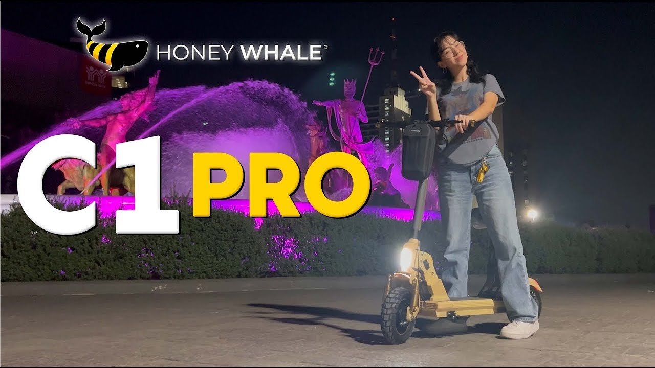 C1 PRO Scooter Eléctrico Renovado - Honey Whale - Review en Español