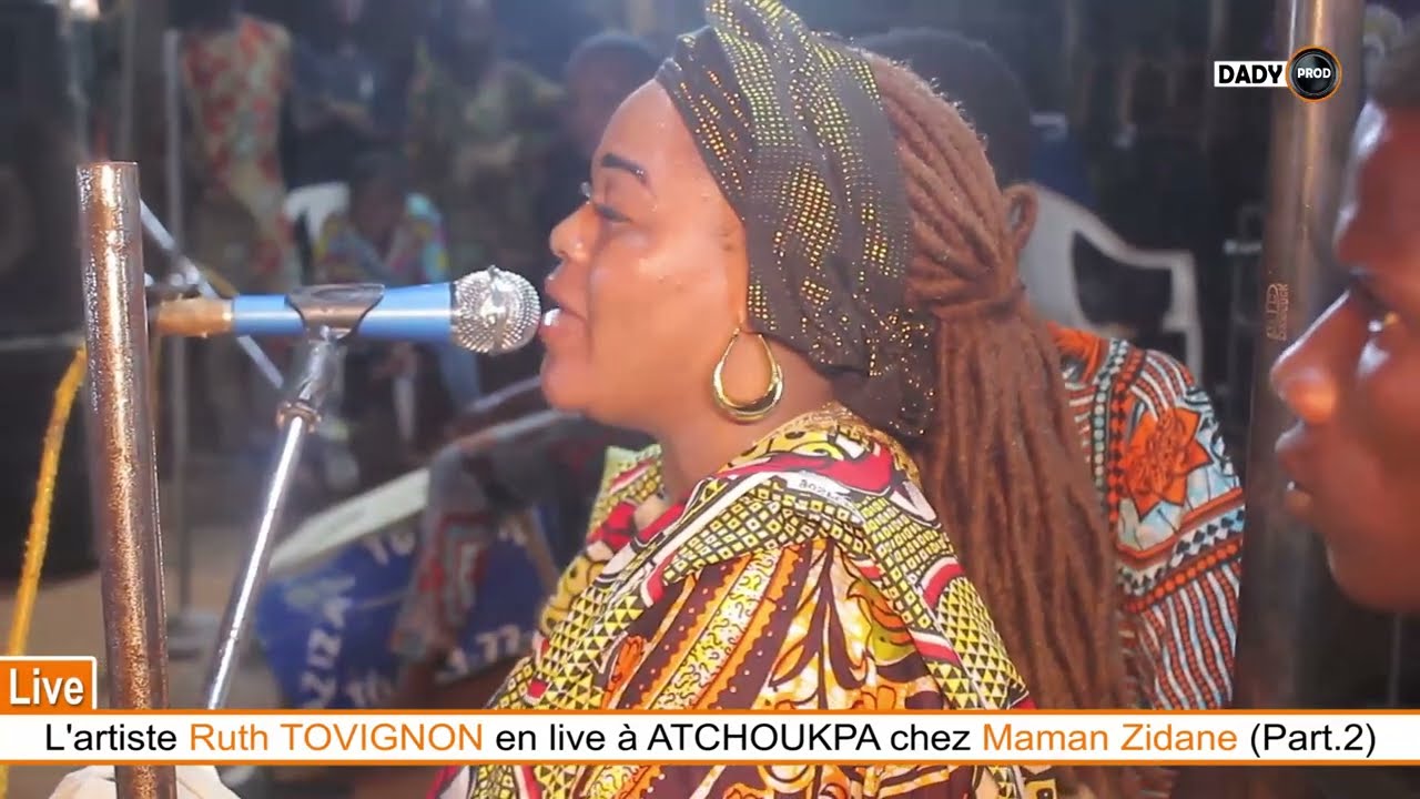 Ruth TOVIGNON en live à ATCHOUKPA chez Mamam Zidane 2