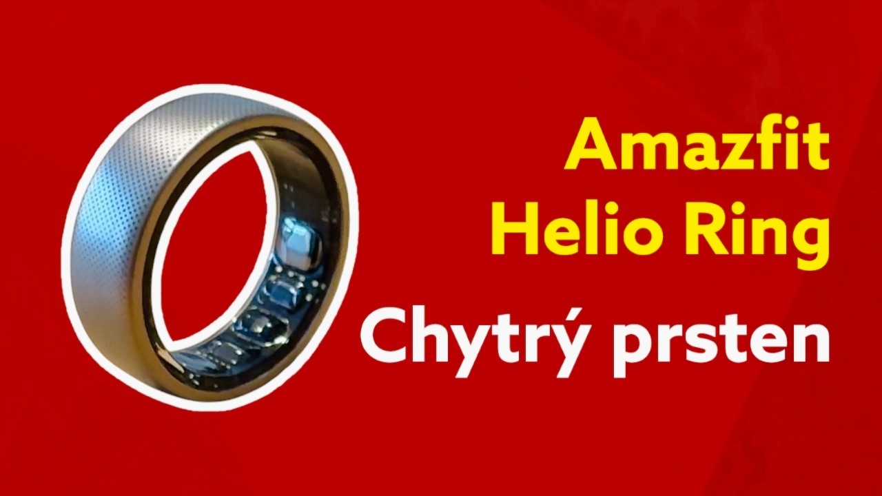 TEST: Chytrý prsten Amazfit Helio Ring