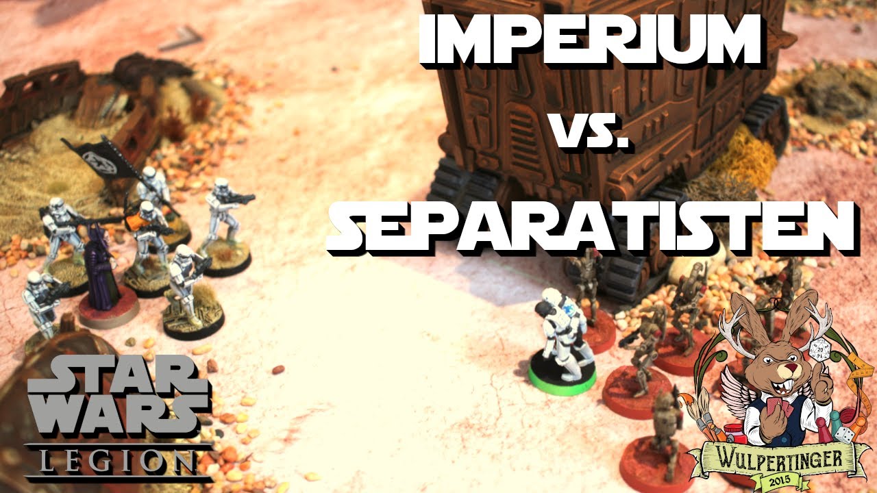 Star Wars Legion | Battle Report | Imperium vs. Separatisten 800 Pkt.