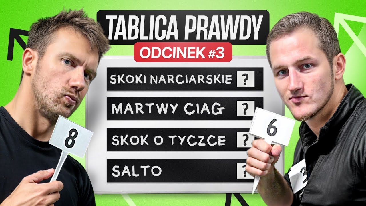 Oceniamy sporty i ćwiczenia #3 (skoki narciarskie, martwy ciąg, skok o tyczce, salto)