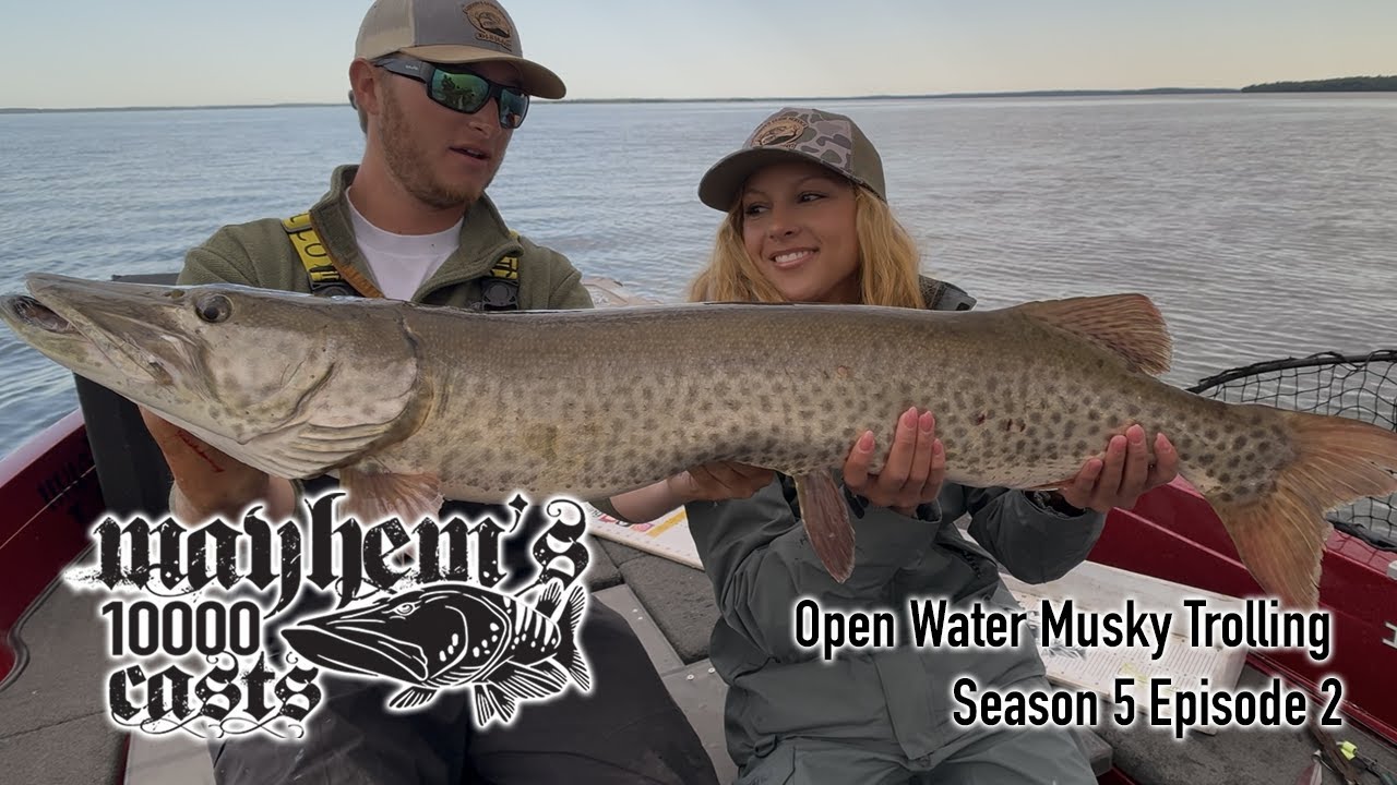 Open Water Musky Trolling  - Season 5 Episode 2