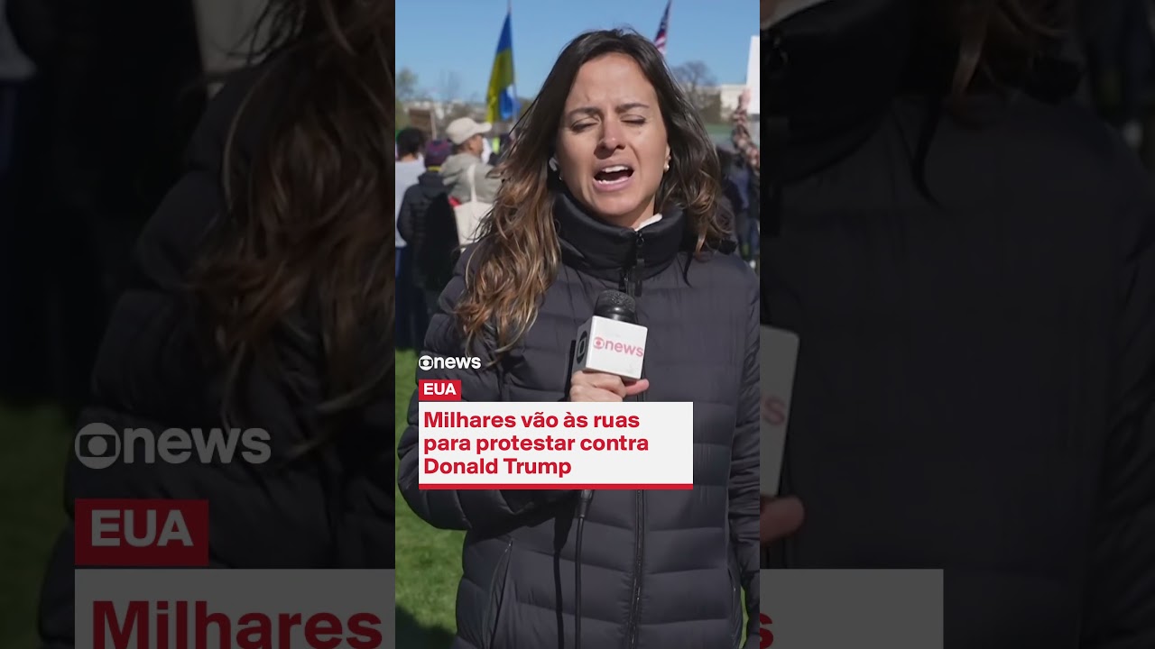 Milhares v&atilde;o &agrave;s ruas nos EUA para protestar contra Donald Trump