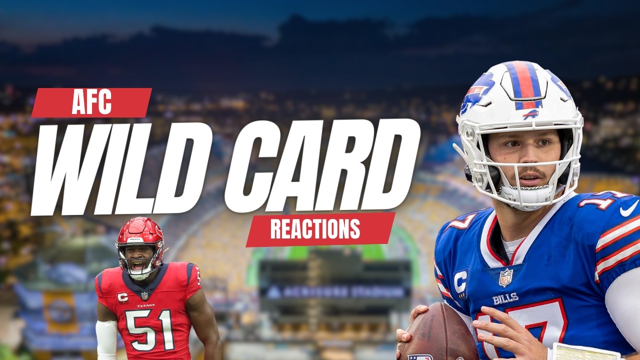 AFC Wild Card Reactions + Divisional Round Predictions!
