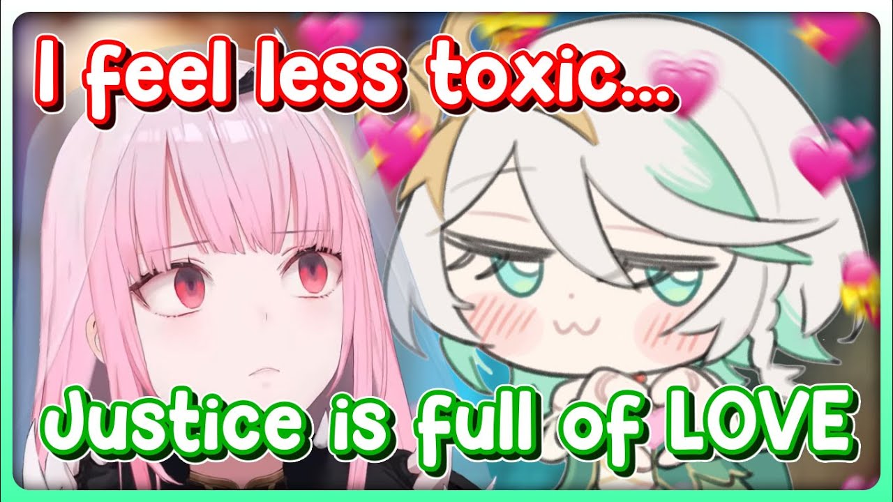 Calli Feels Less Toxic When Pulling Cards with Justice, Cecilia :