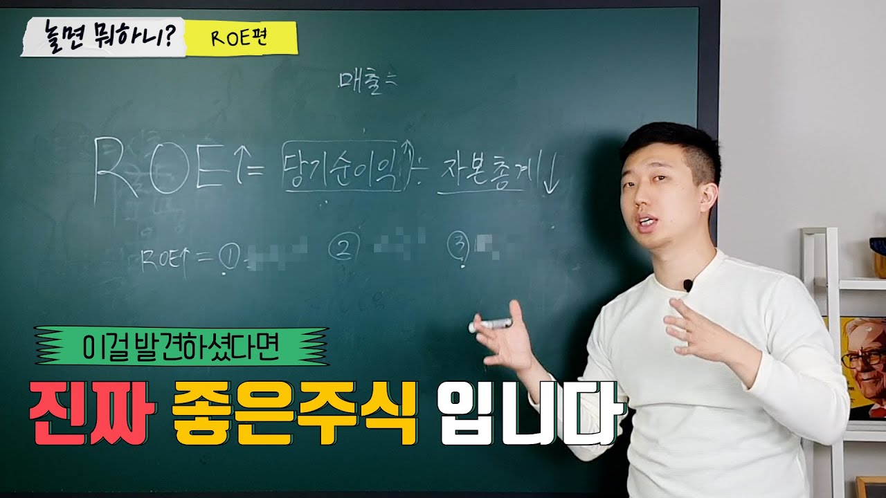 ROE 제대로 공부하자(가짜 ROE에 속지 말기)