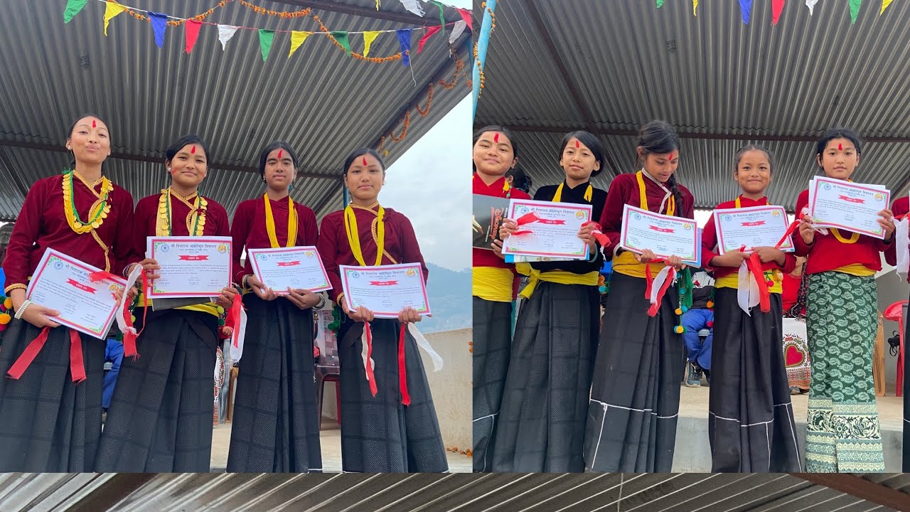Cultural Dance performed by the students of Pitaraj basic school Rolpa