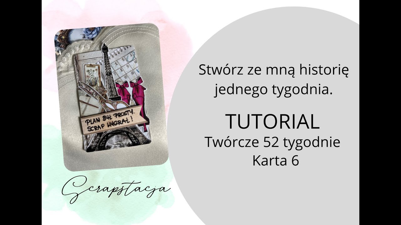 Historia 6 tygodnia. Inspirujący cytat i moja twórcza interpretacja :)
