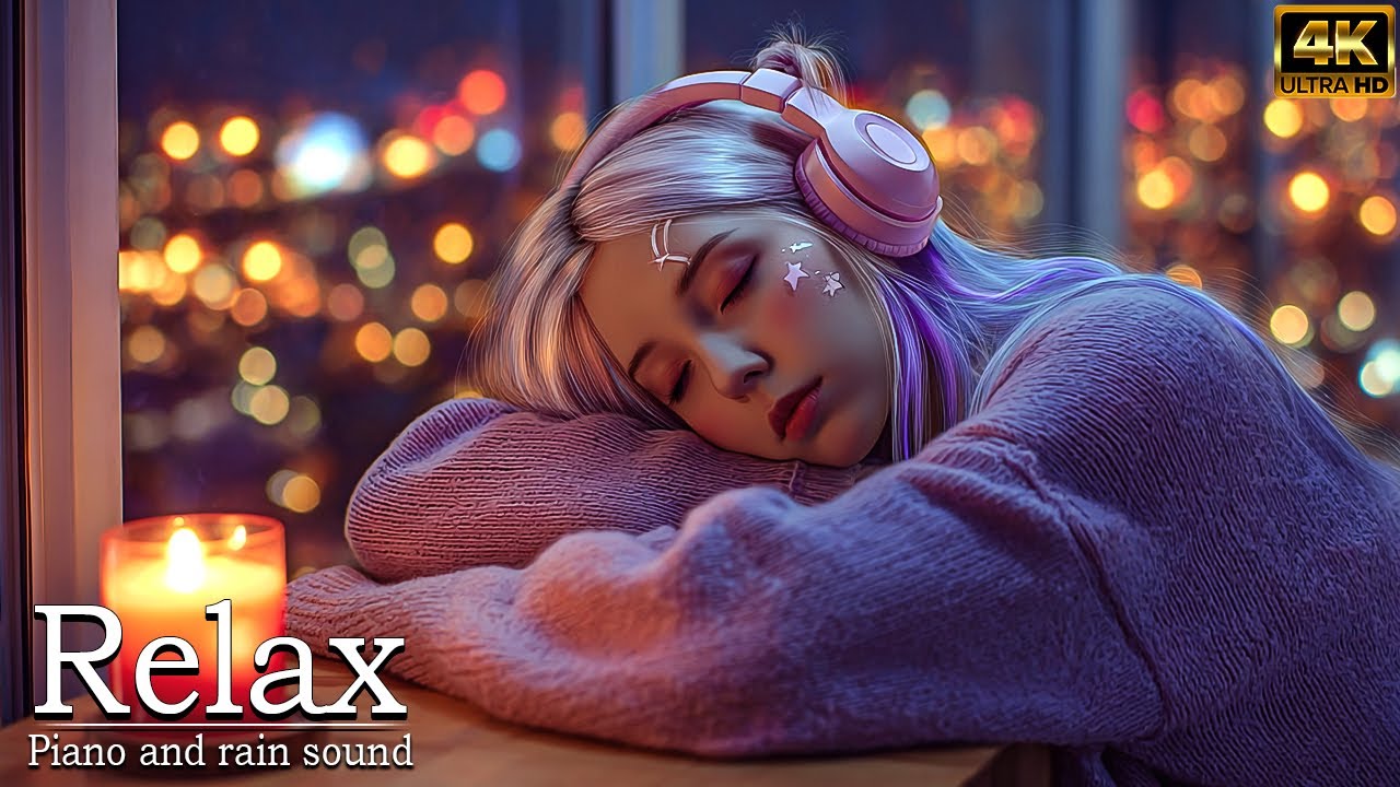 Пианино со звуками дождя &mdash; сон, спа, концентрация и моменты расслабления #relaxpiano #rainysounds
