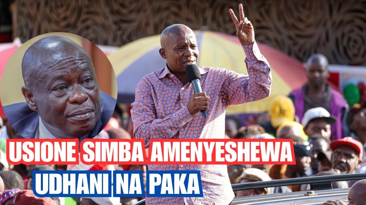 'Hawa watu hawawezani na sisi, Tutawanyorosha mbaya mbovu!' DP Kindiki destroys Gachagua in Meru!!