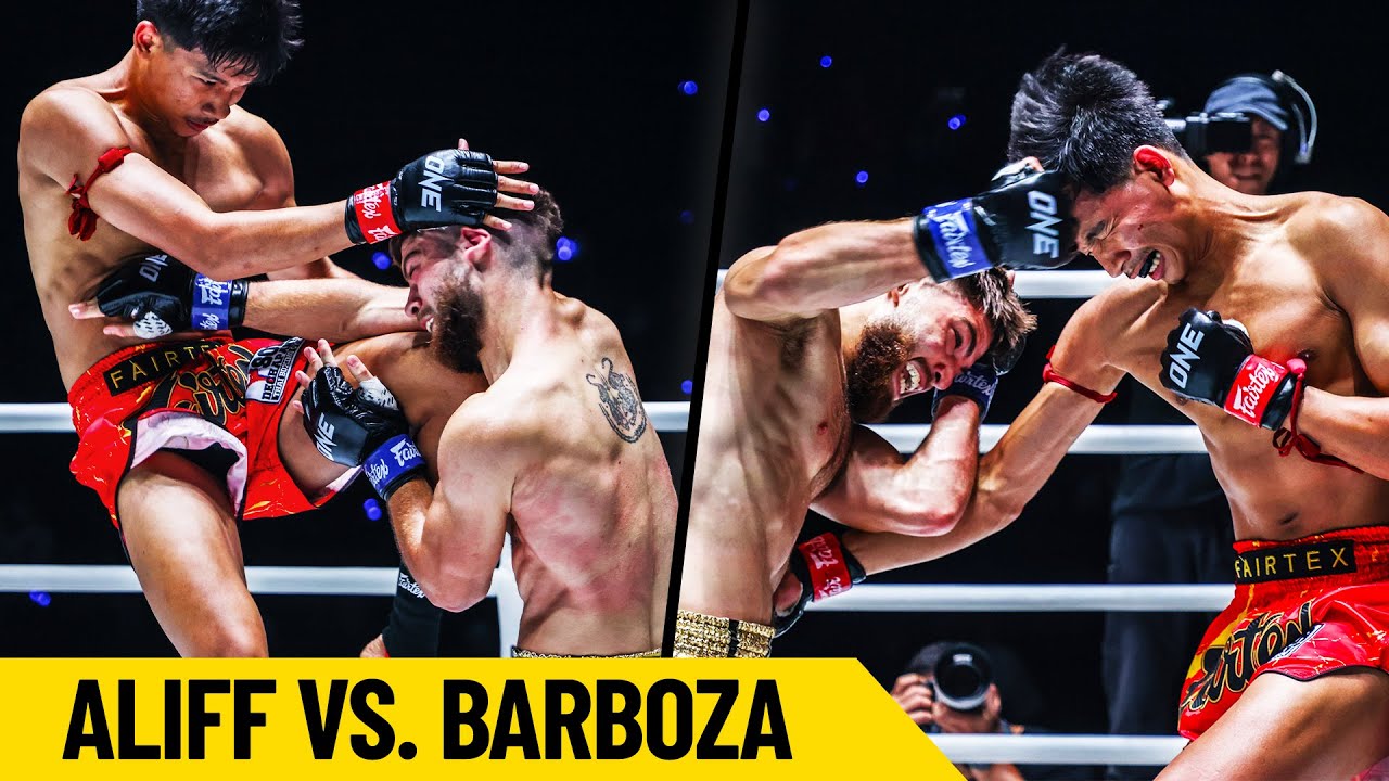 Razor-Close Muay Thai 🔪 Aliff vs. Ellis Badr Barboza | Full Fight